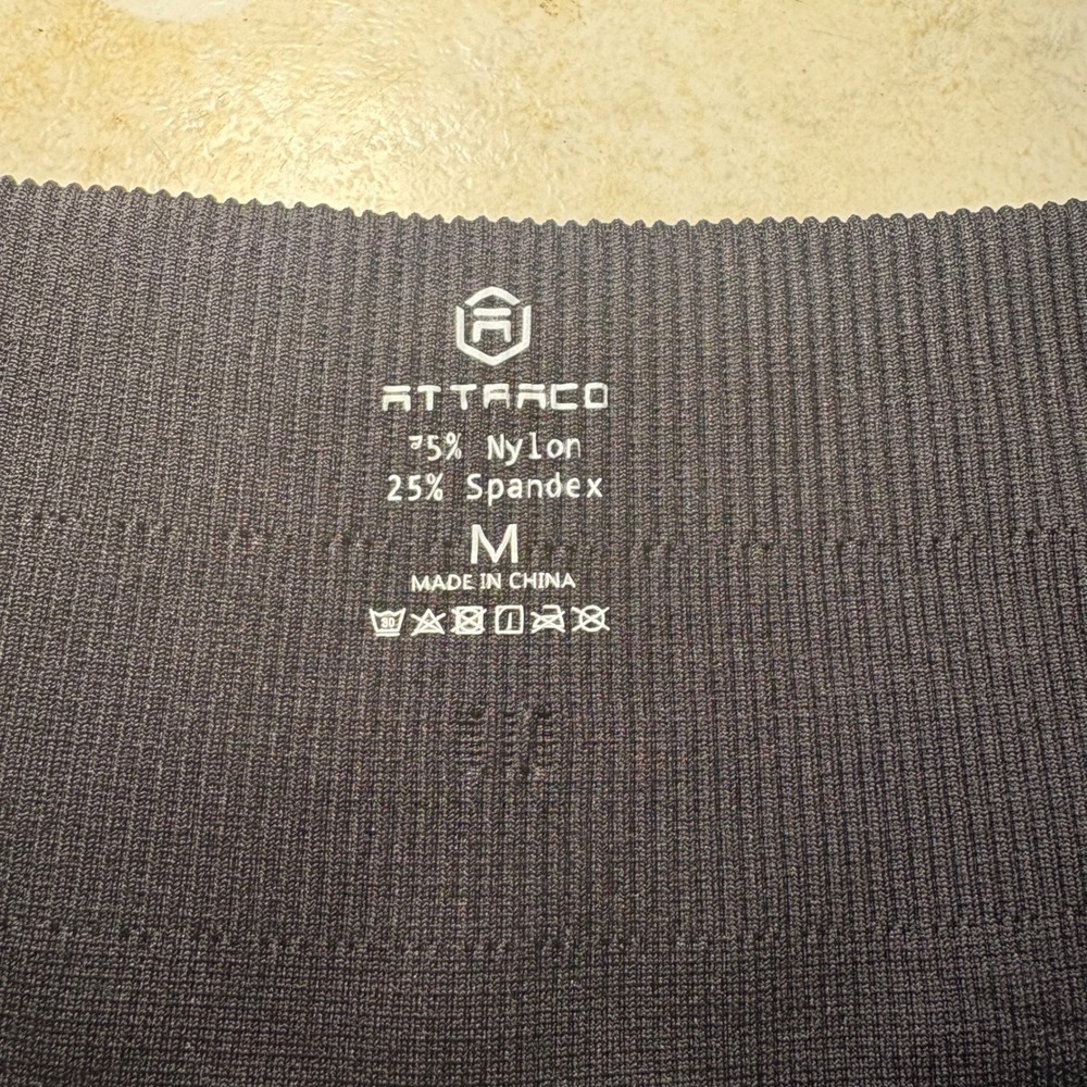 Attarco‎ Black Pleated Tennis Skort High Waisted Athletic Mini Skirt Size M - Picture 6 of 7